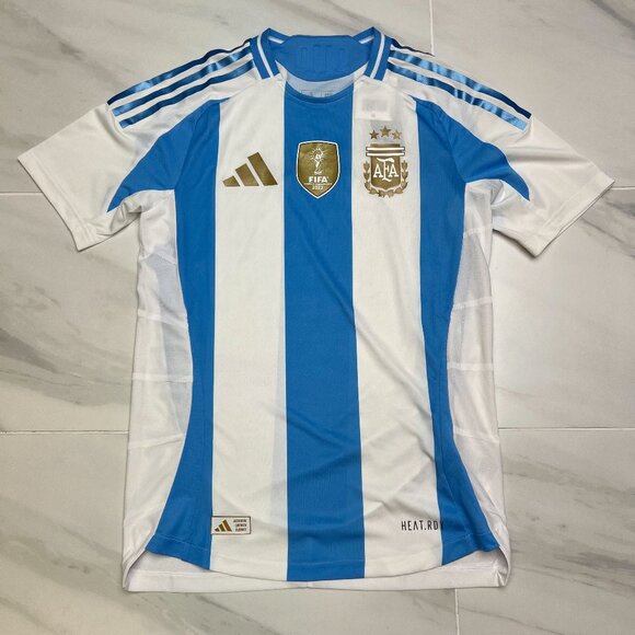 Adidas Argentina 2024 Home Authentic Jersey IP8388 Multi-Size